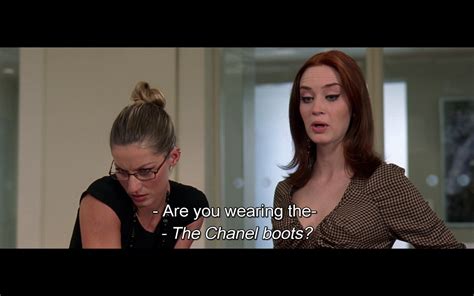 devil wears prada chanel boots scene|the devil wears prada scene.